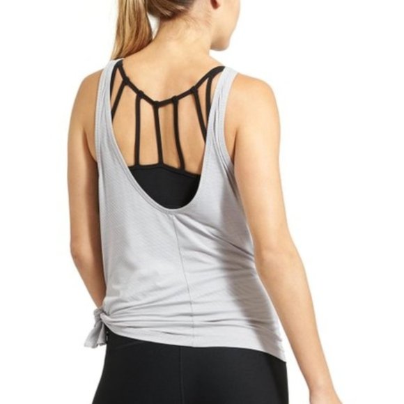Athleta Max Out Side Tie Athletic Tank sz XS - Picture 1 of 6